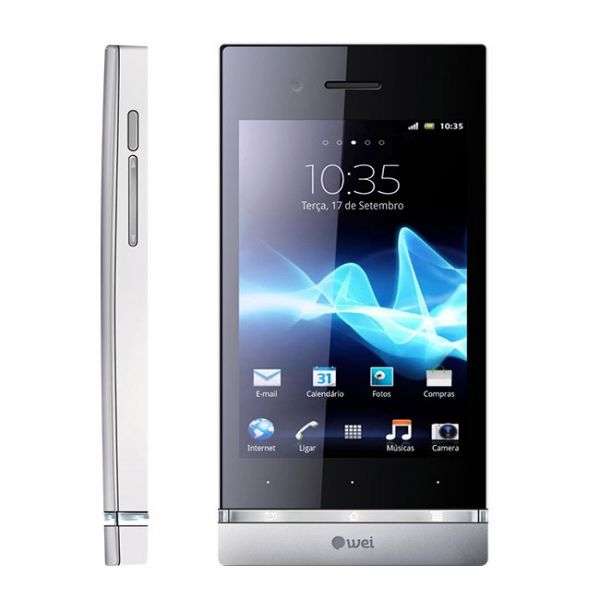 Celular Wei Will com 2 Chips, 2 Câmeras, Wi-fi, Bluetooth,